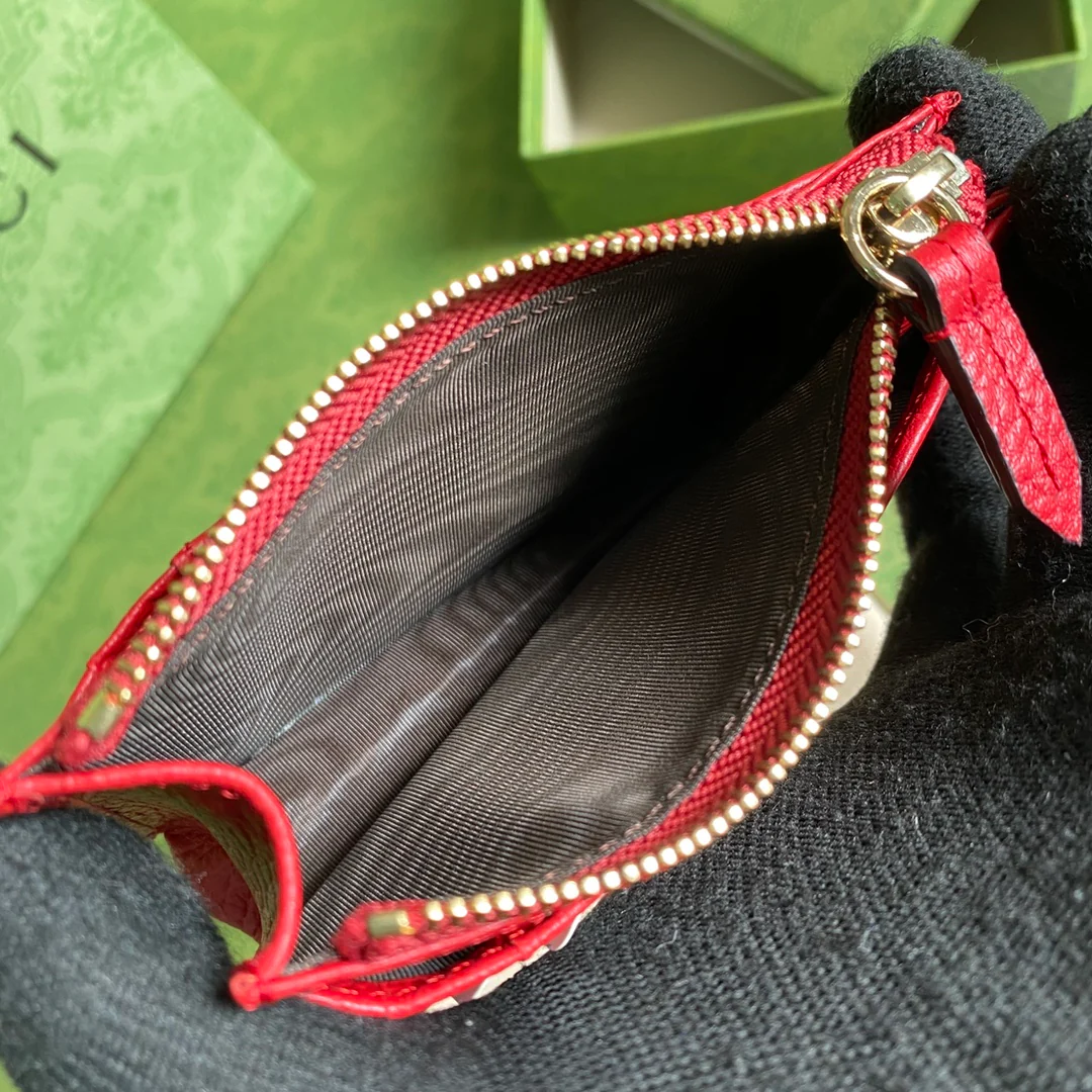 GG Marmont系列 拉链卡包