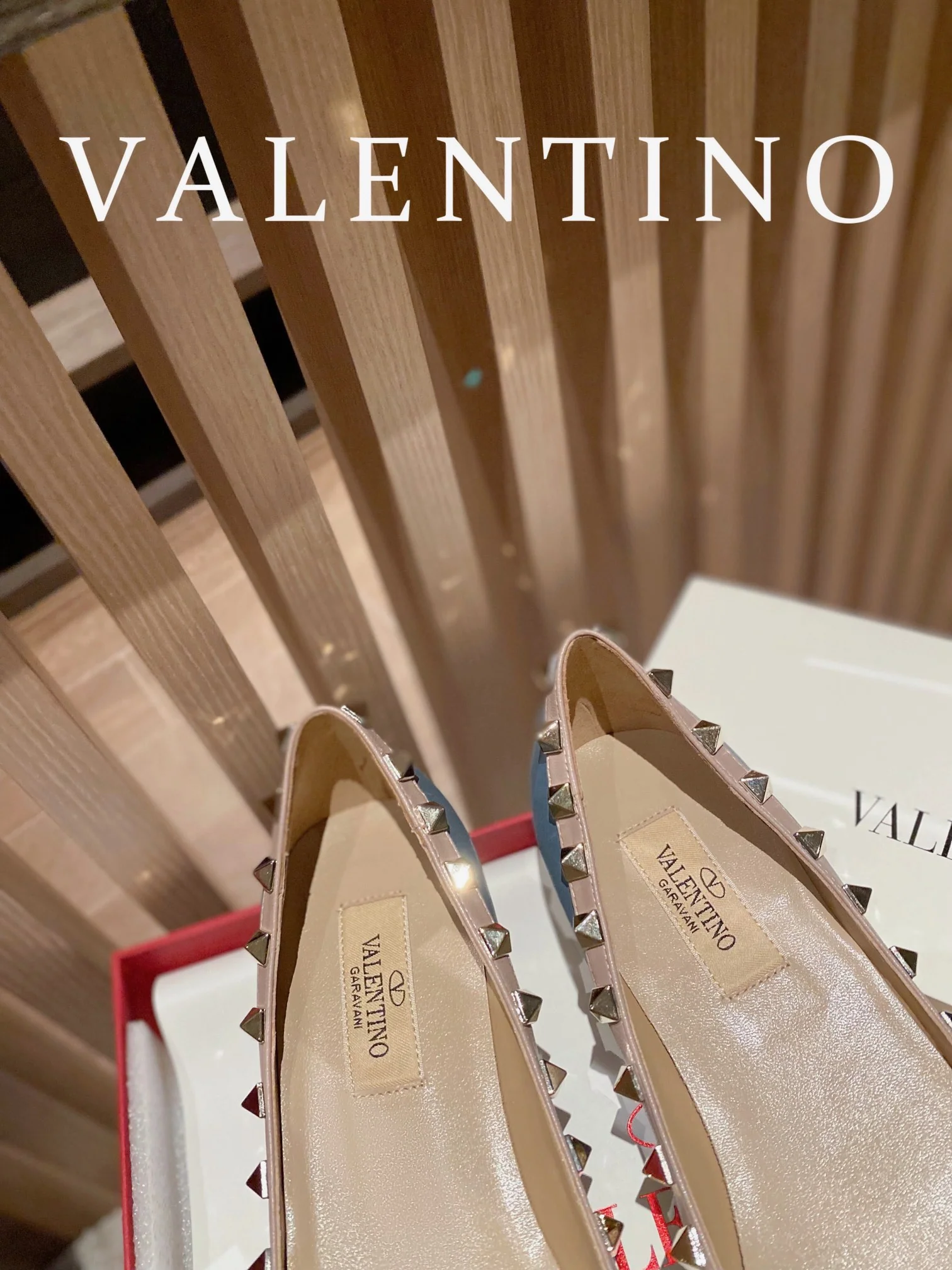 Классические балетки Valentino - синие