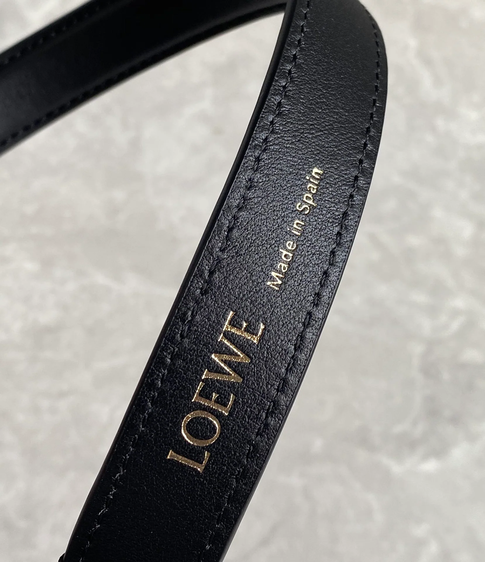 Сумка Loewe Cubi - жаккардовая телячья кожа - маленькая - черная - 1