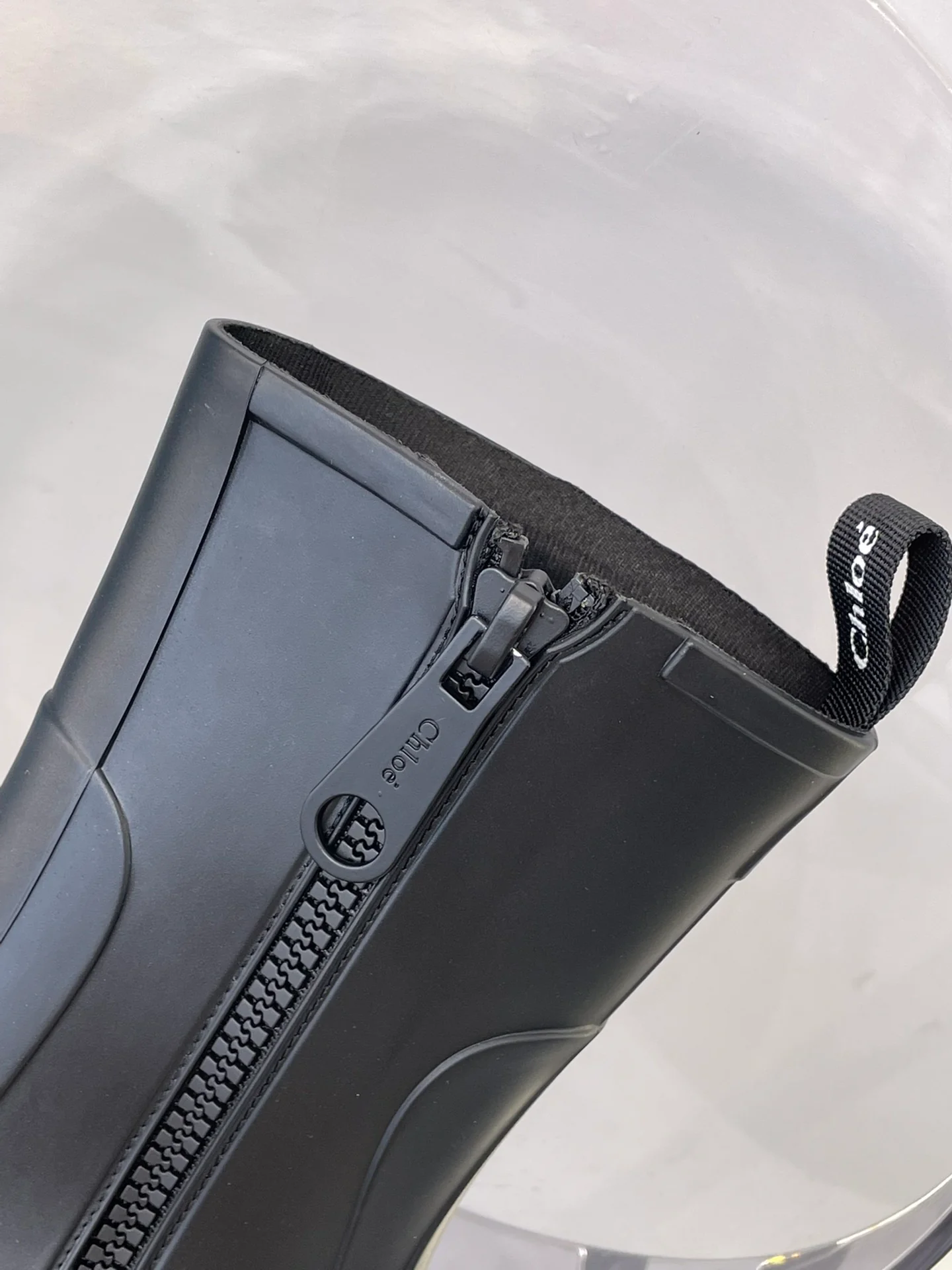 Обувь Chloe - Chloe - платформа - резиновые сапоги - черные