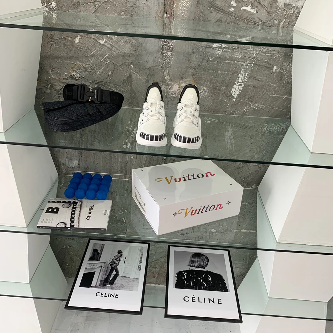 Туфли LV - Массивные туфли LV - 8