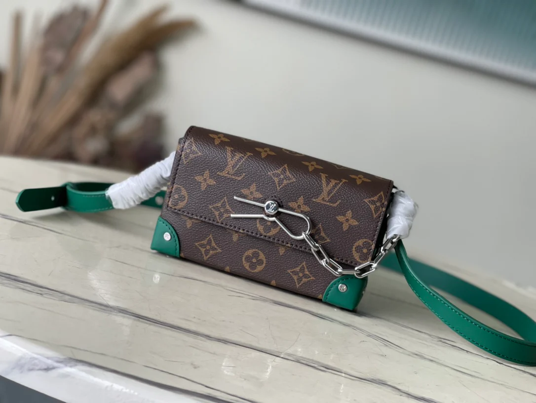 Мини-сумочка LV Steamer - коричневая