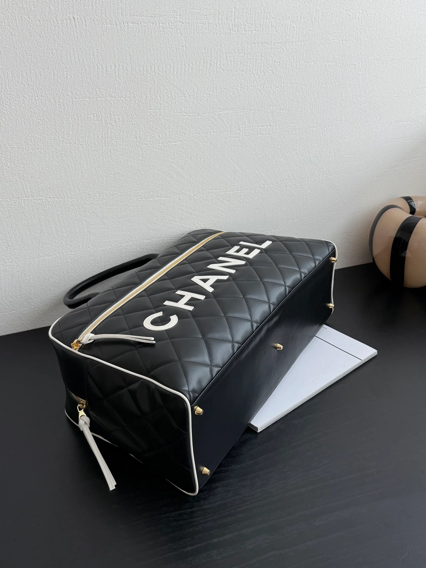 Сумка для переноски шаров для боулинга 25 пенсов - черная