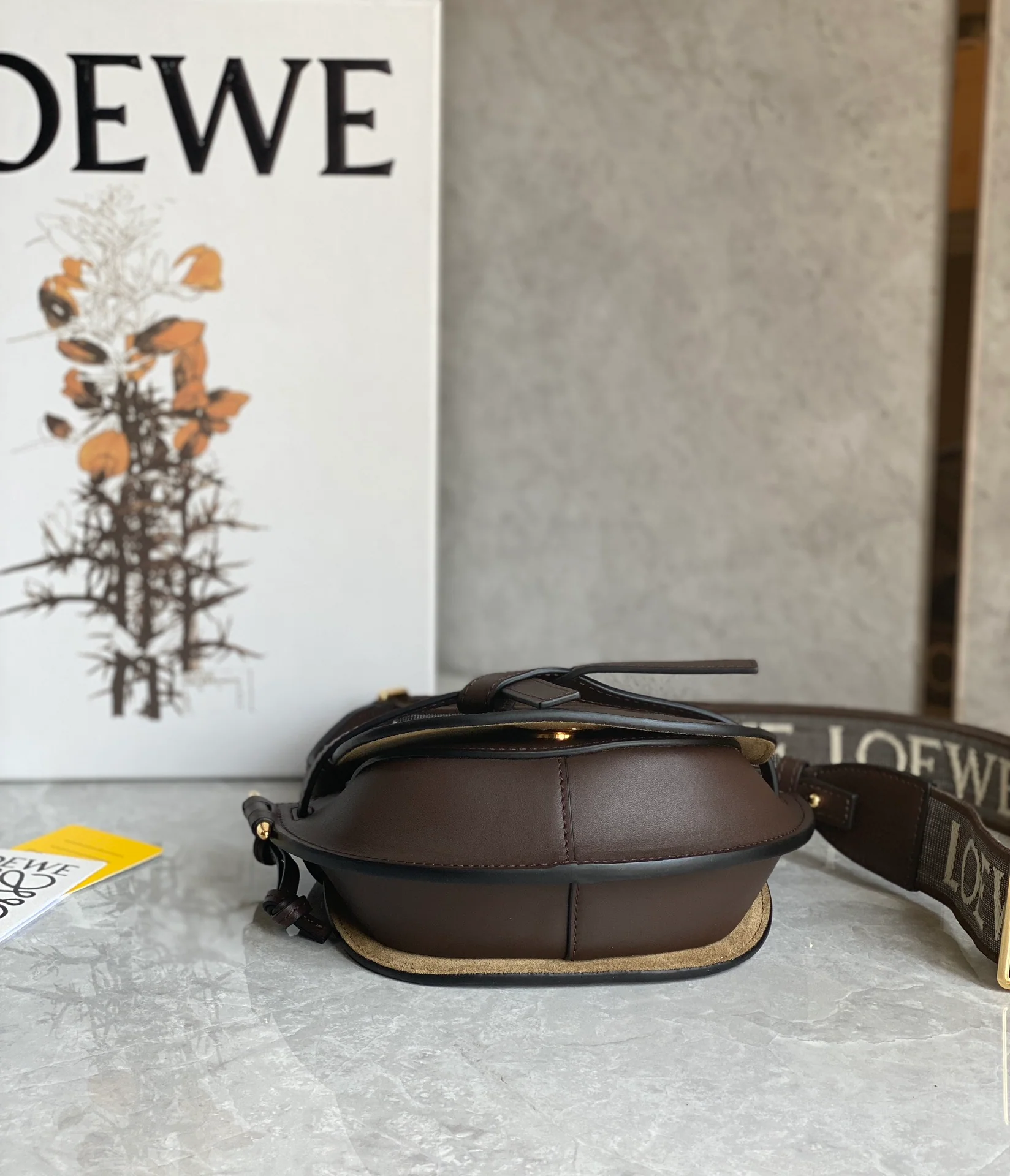 Loewe Gate Dual Dark Brown Mini
