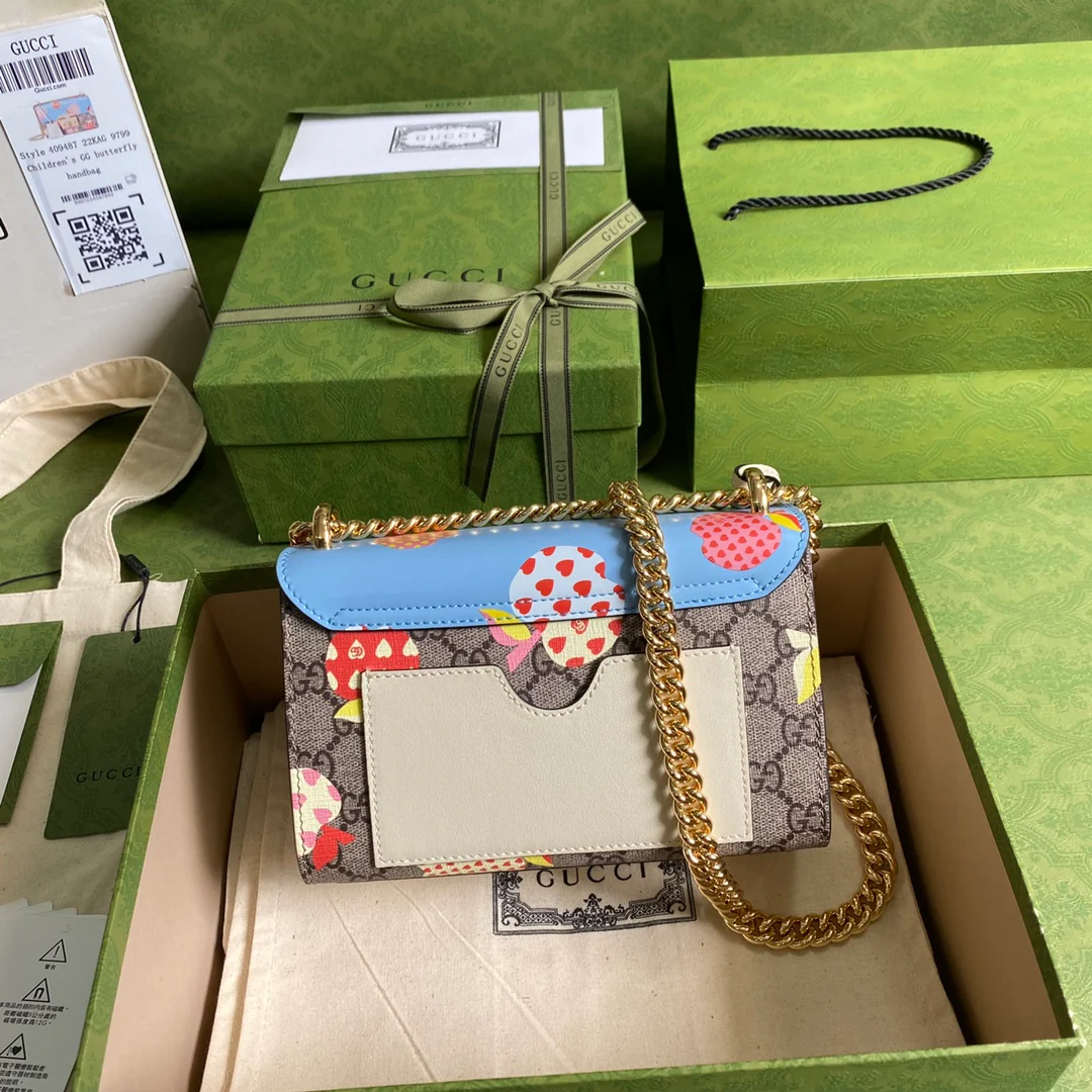 Сумка Gucci Apple Blue Lock Chain