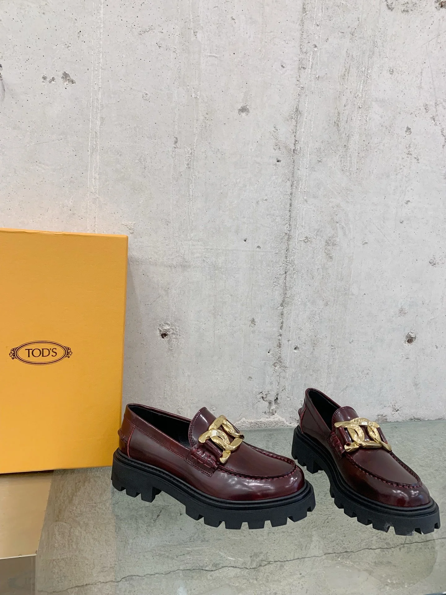 Лоферы на платформе Tods - 6