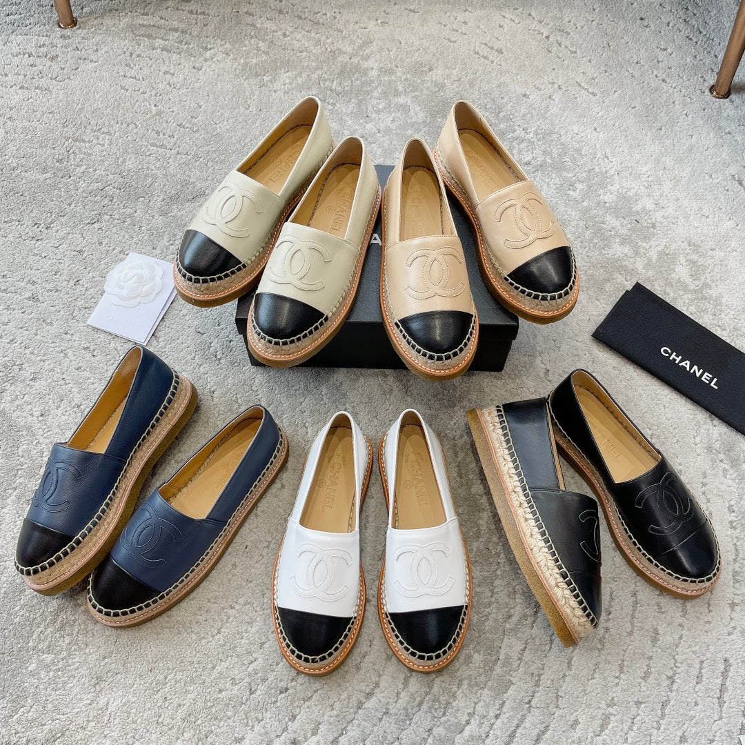 Chanel - Коллекция ?Вечная классика? - Рыбацкие туфли - Синие