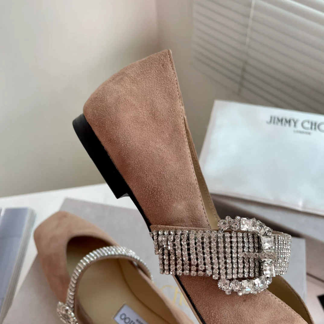 Балетки Jimmy Pearl с квадратным носком - 1