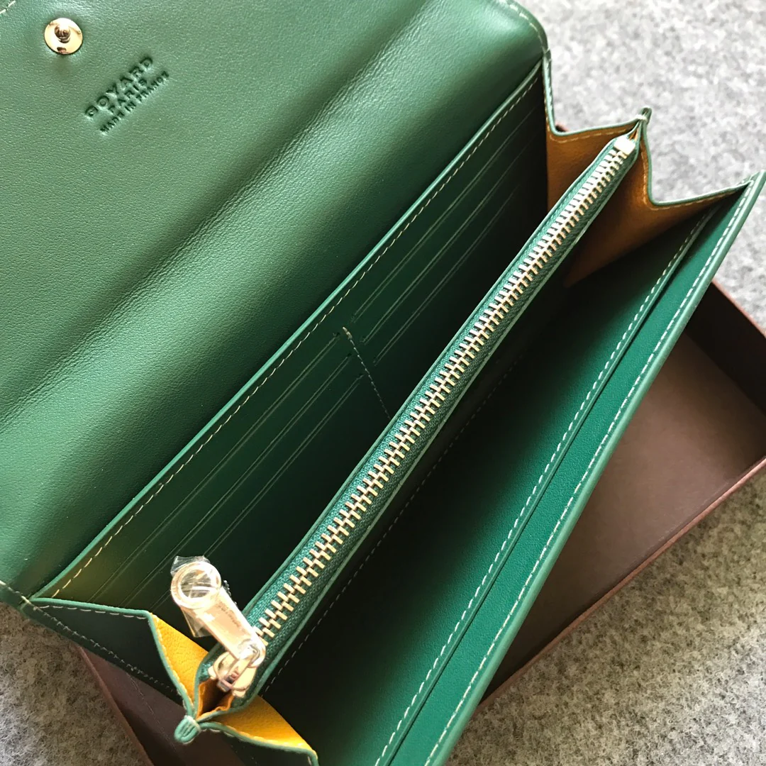 Кошелек Goyard с откидной крышкой