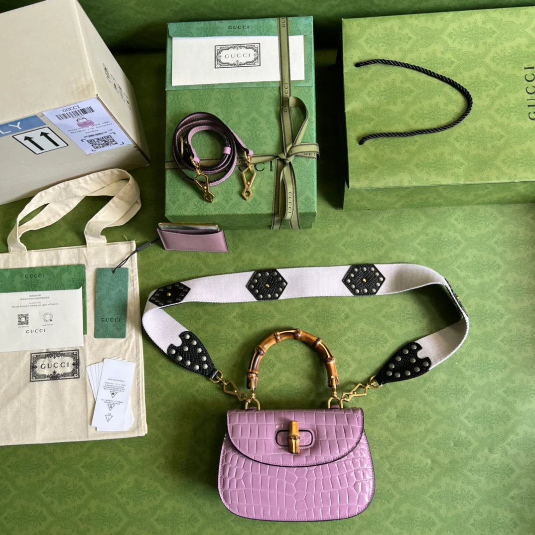 Сумка Gucci из бамбука