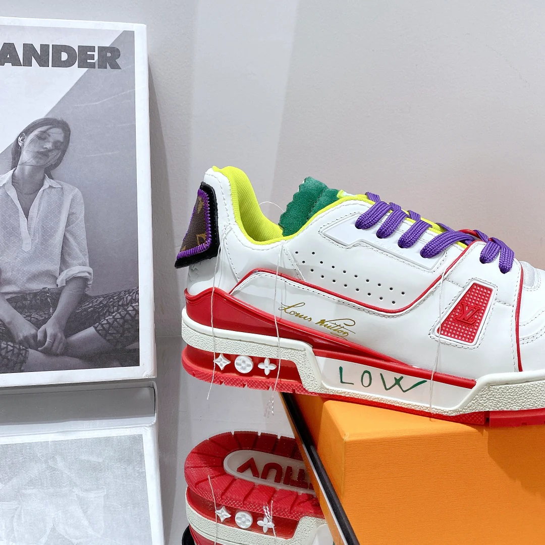 Обувь LV - Повседневные кроссовки LV Trainer - 2