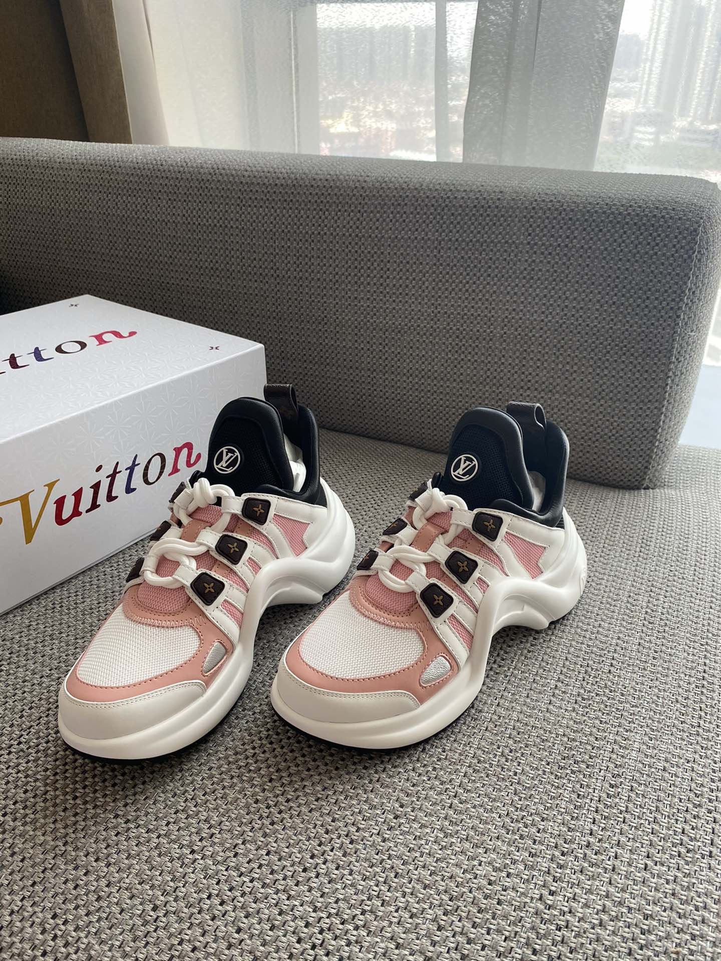 Обувь LV - кроссовки LV Trainer - 9