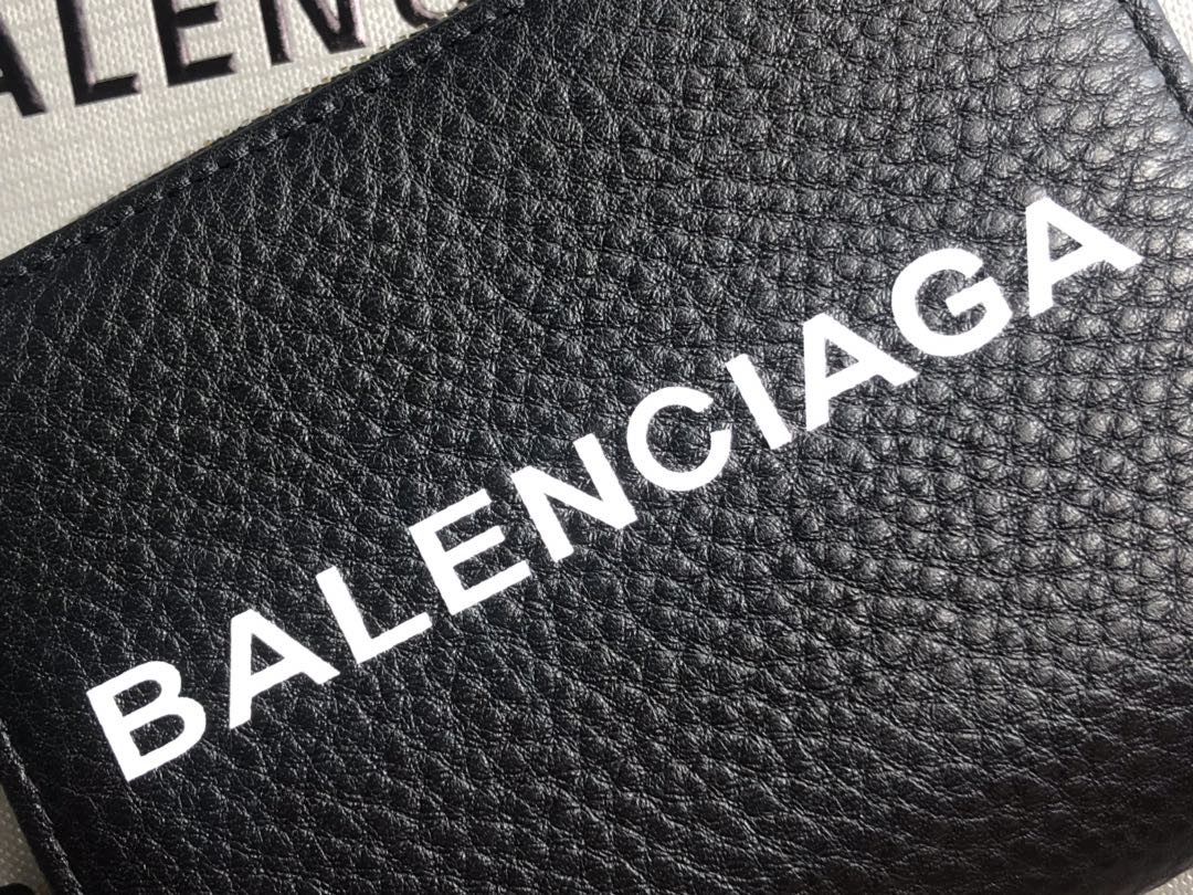 Balenciaga-两折拉链短夹