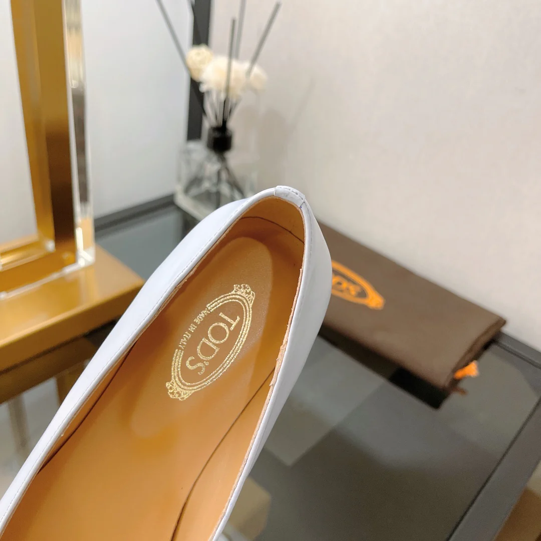 Туфли-балетки Tods с острым носком - 2