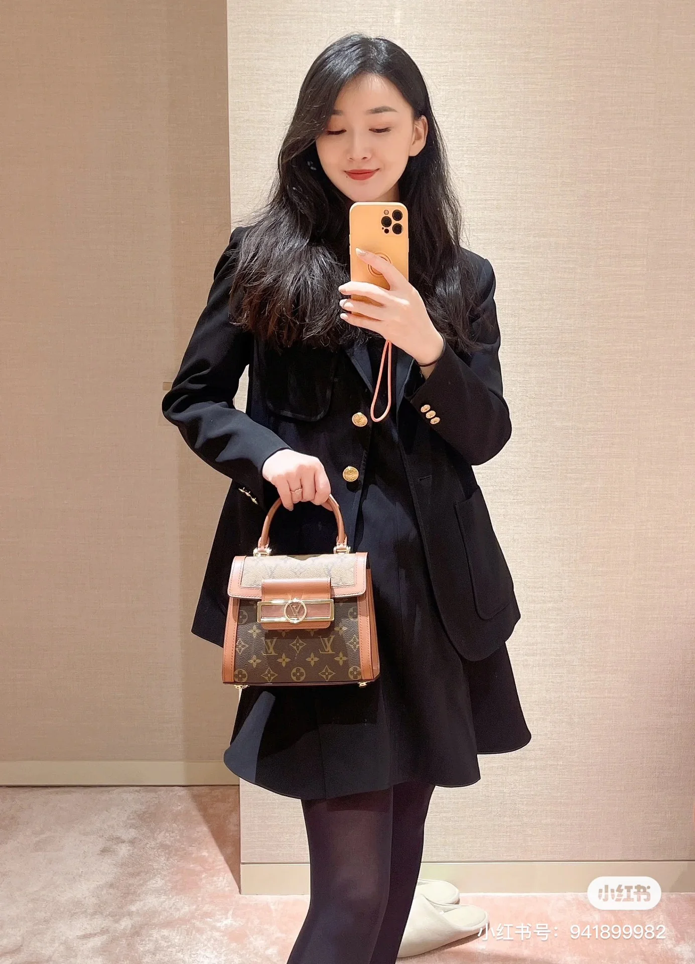 m46751-LV-dauphine-capitale-handbag/crossbody bag