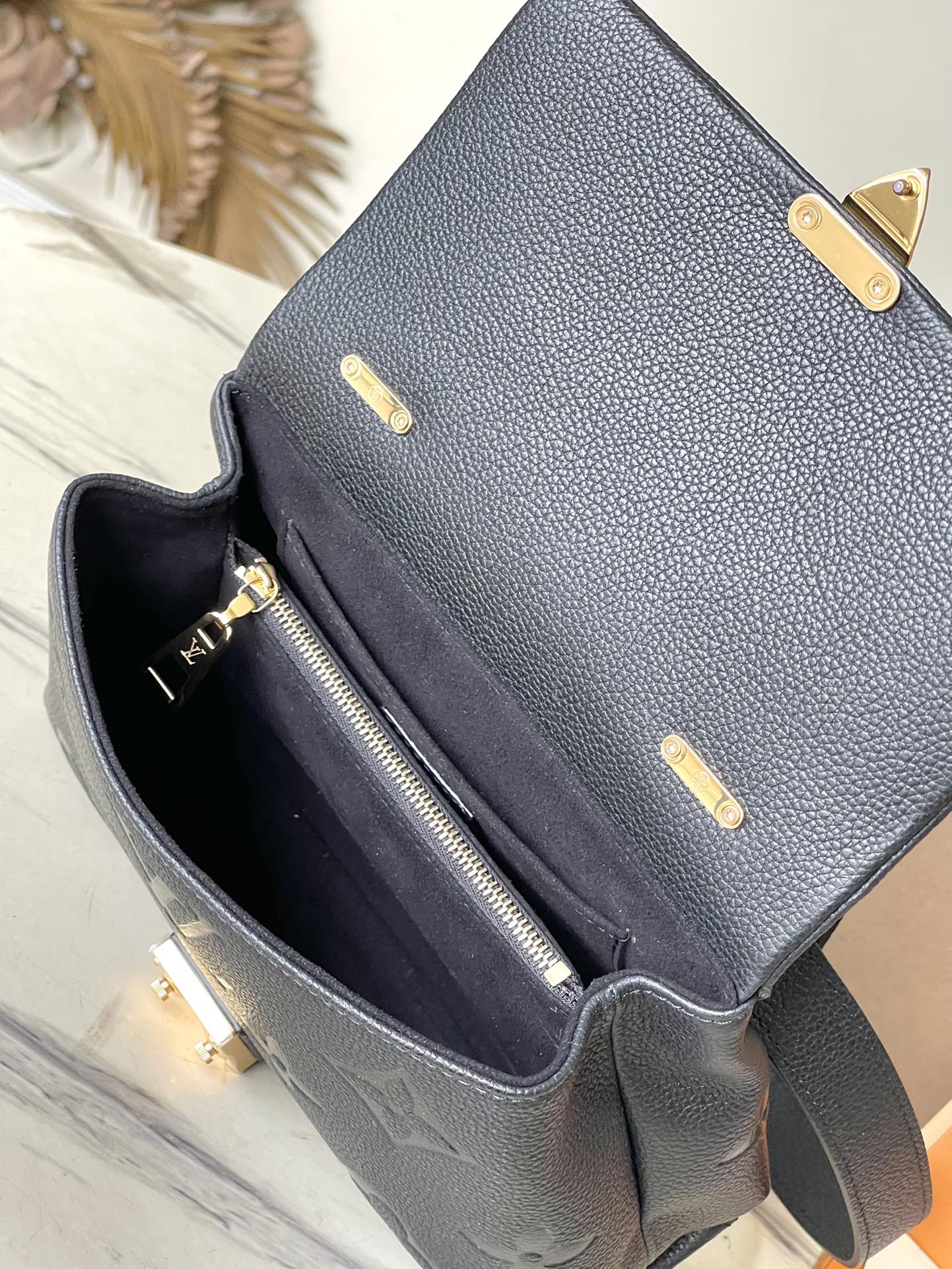 m45977-LV-madeleine-bb-handbag/crossbody bag-black