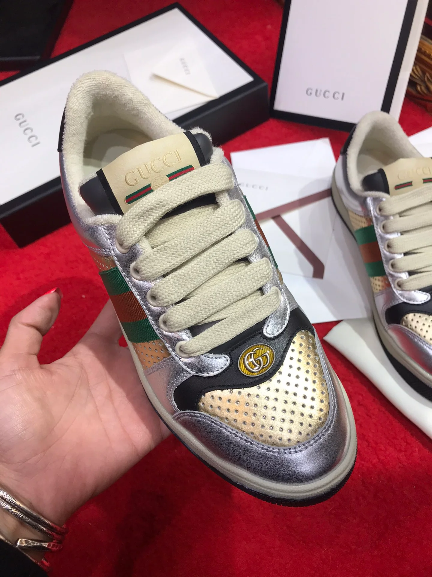 Gucci - Грязные кроссовки - Кроссовки - 12