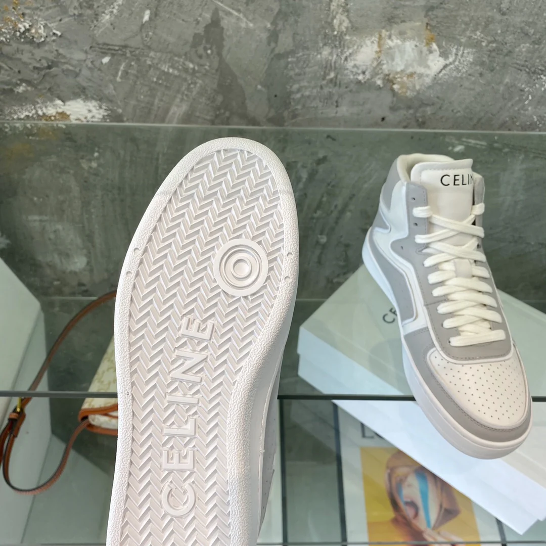 Высокие кроссовки Celine - унисекс - серые