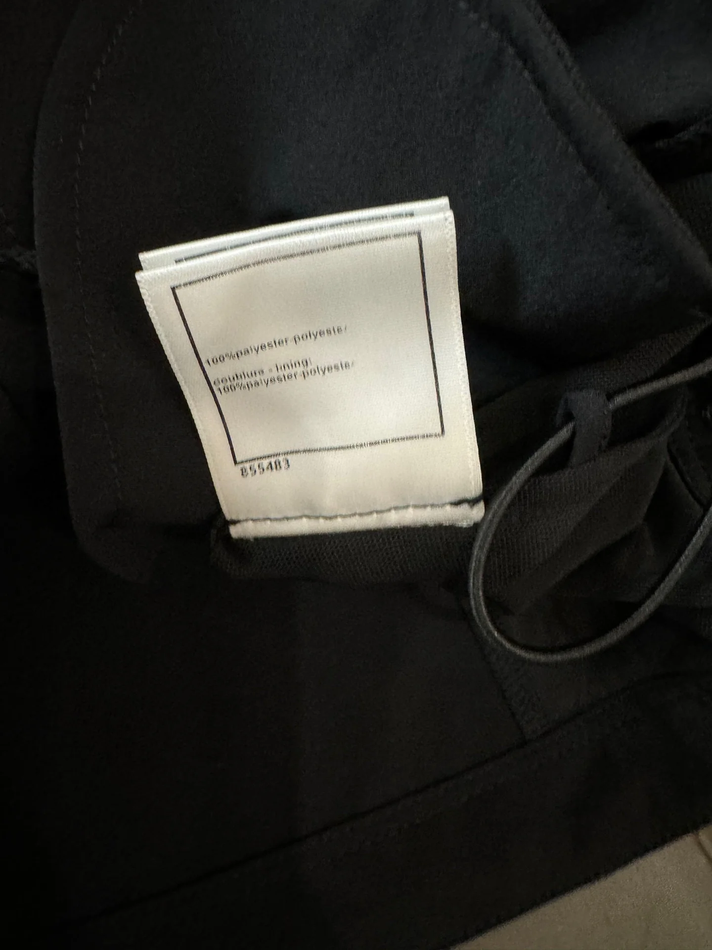 Новая солнцезащитная одежда Chanel 2403-24ss - черная