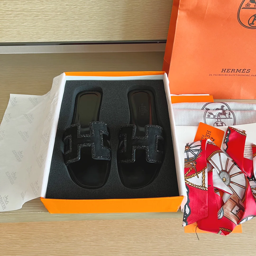 Сандалии Hermes-h Flat Sandals-7