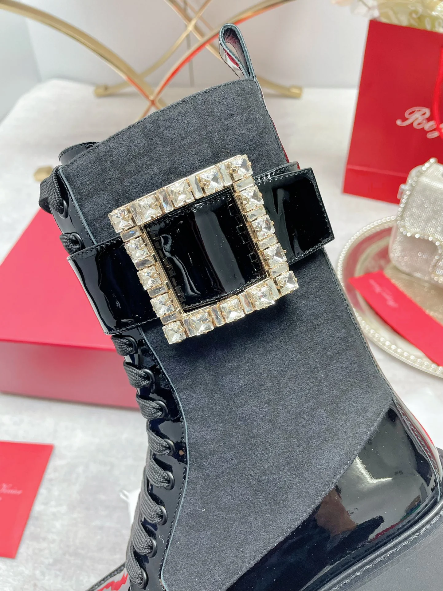 Обувь RV - Новинки весны/лета 2022 - Ботинки до середины икры - Серые