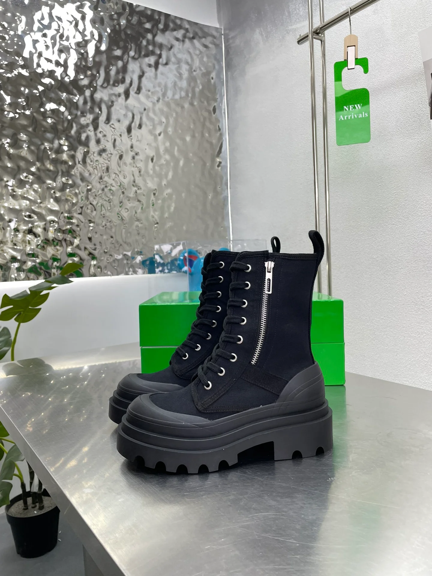 Новинка 2023 года от BV - Ботинки Martin - Черные - Унисекс