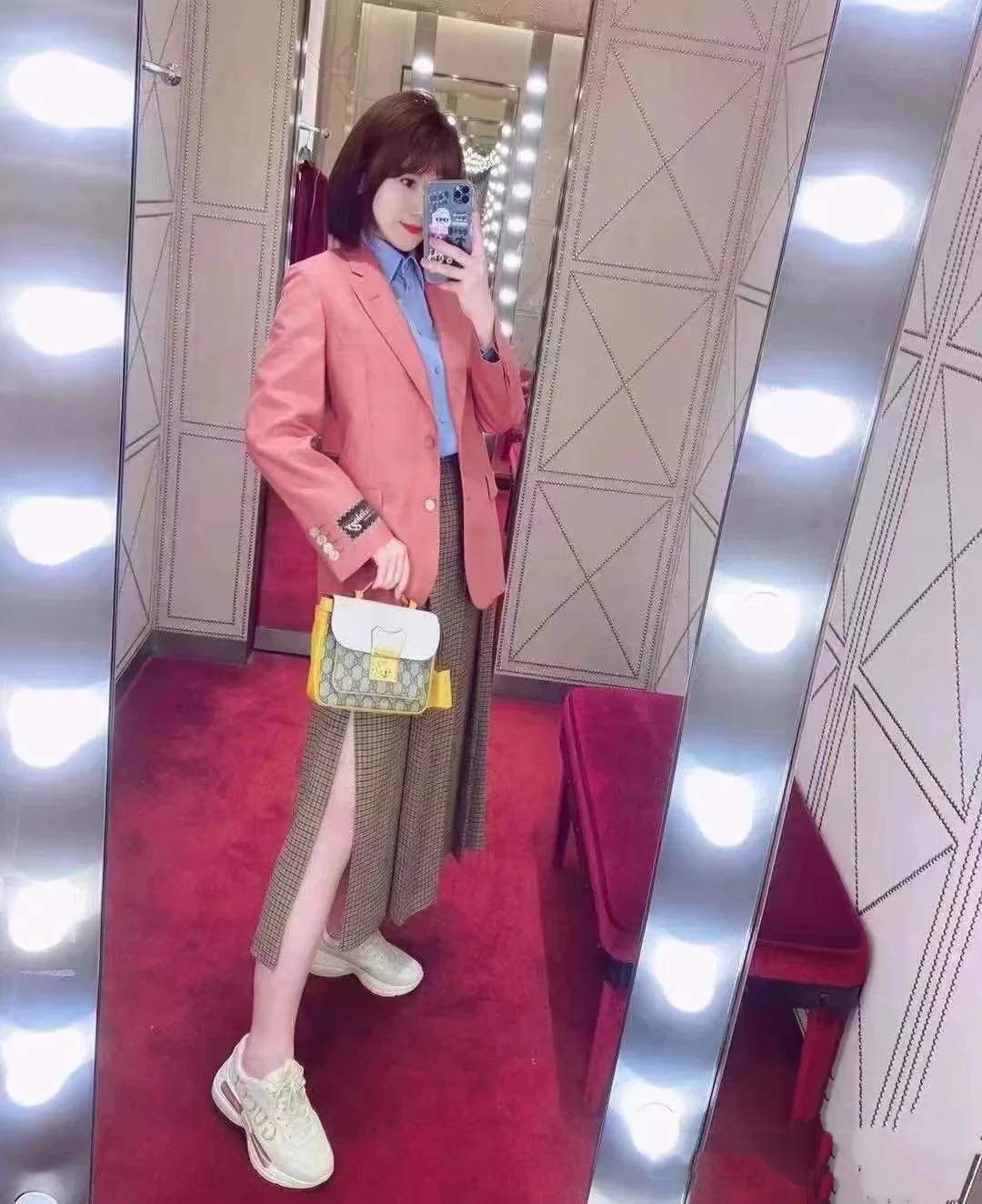 Сумка-мессенджер Gucci с замком