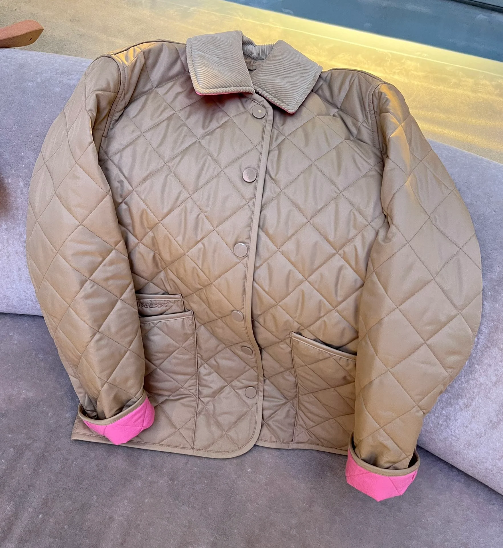 Burberry - Классическая хлопковая куртка