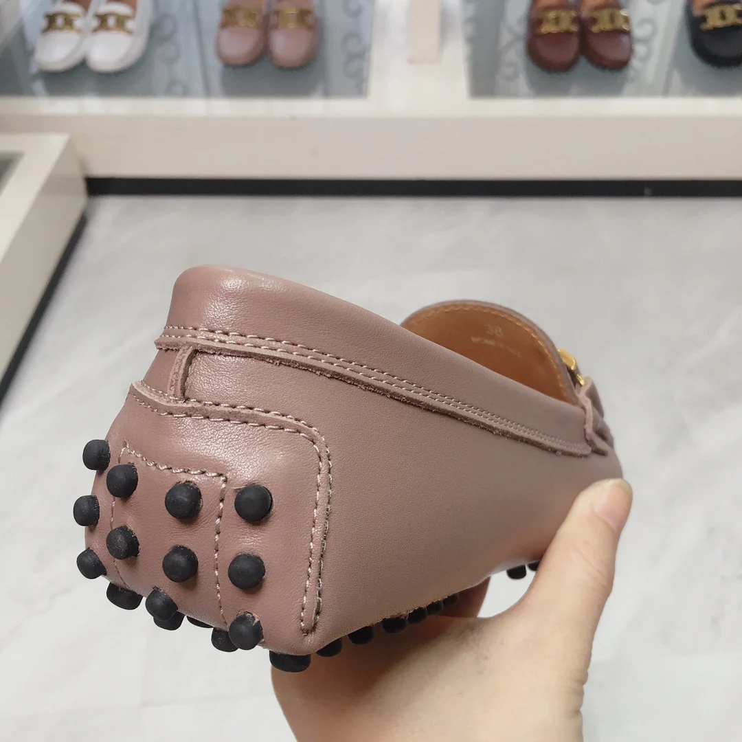 Лоферы Tods Double T без шнурков - 1