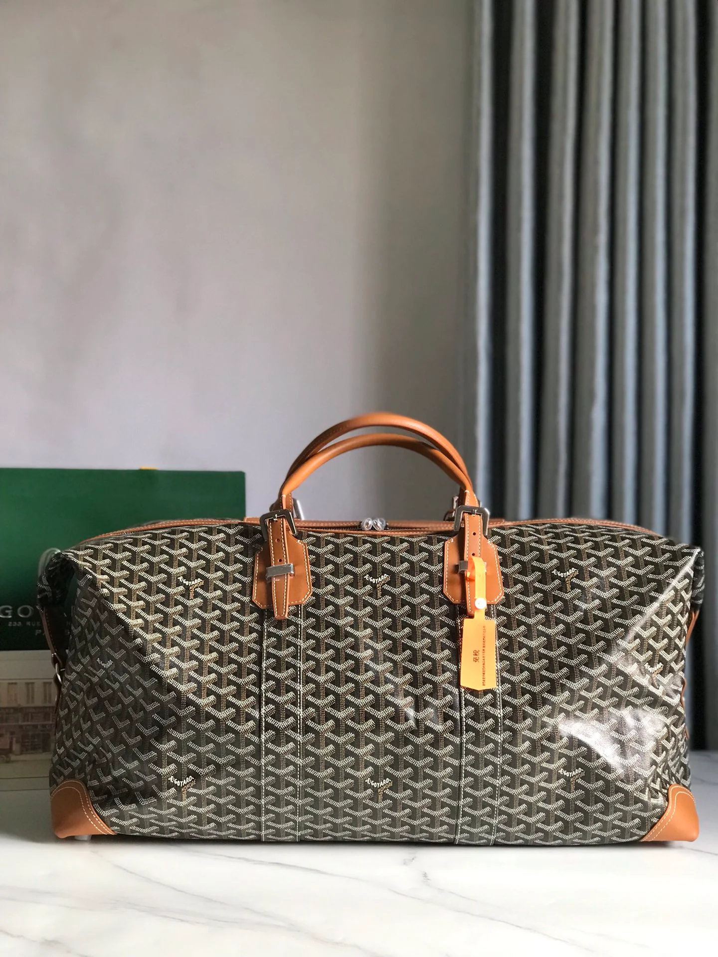 Дорожная сумка Goyard Boeing - коричневая