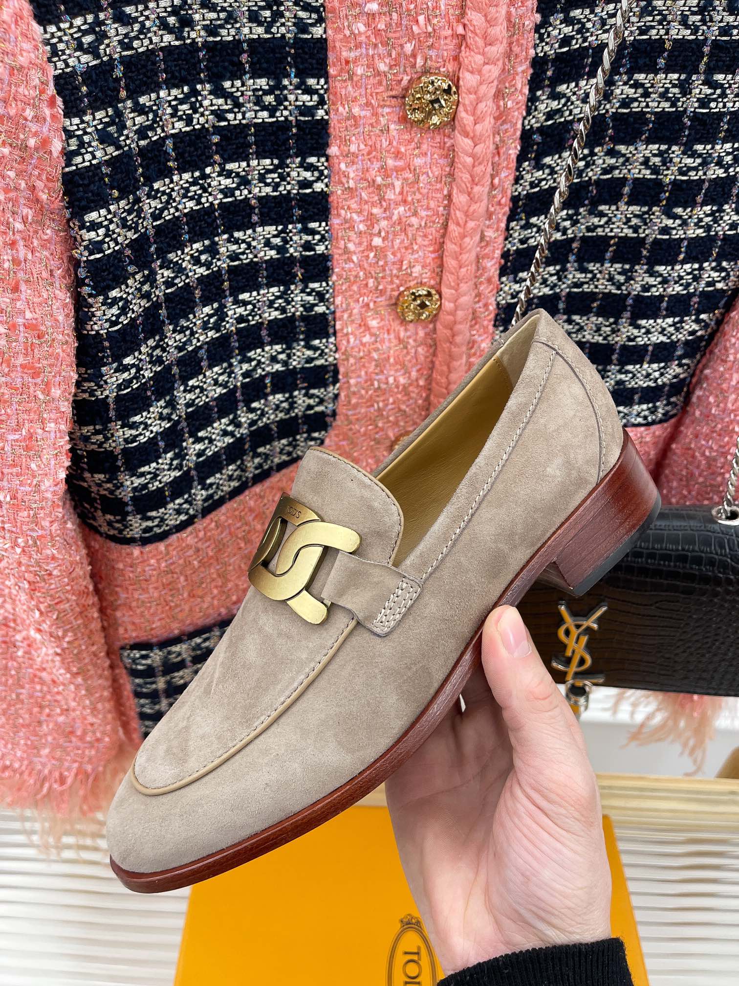 Tods - Лоферы с металлической пряжкой