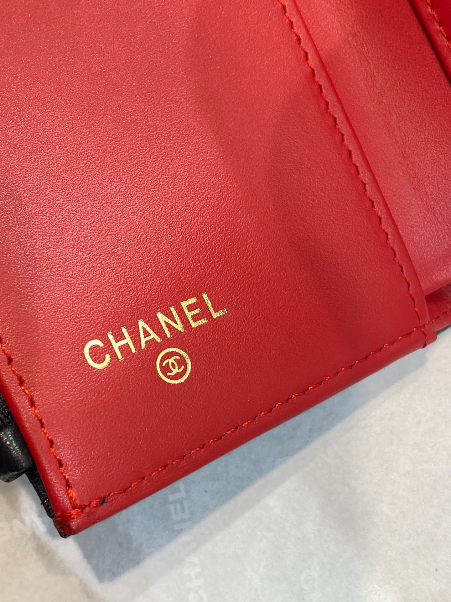 Chanel-19系列 大菱格三折钱包