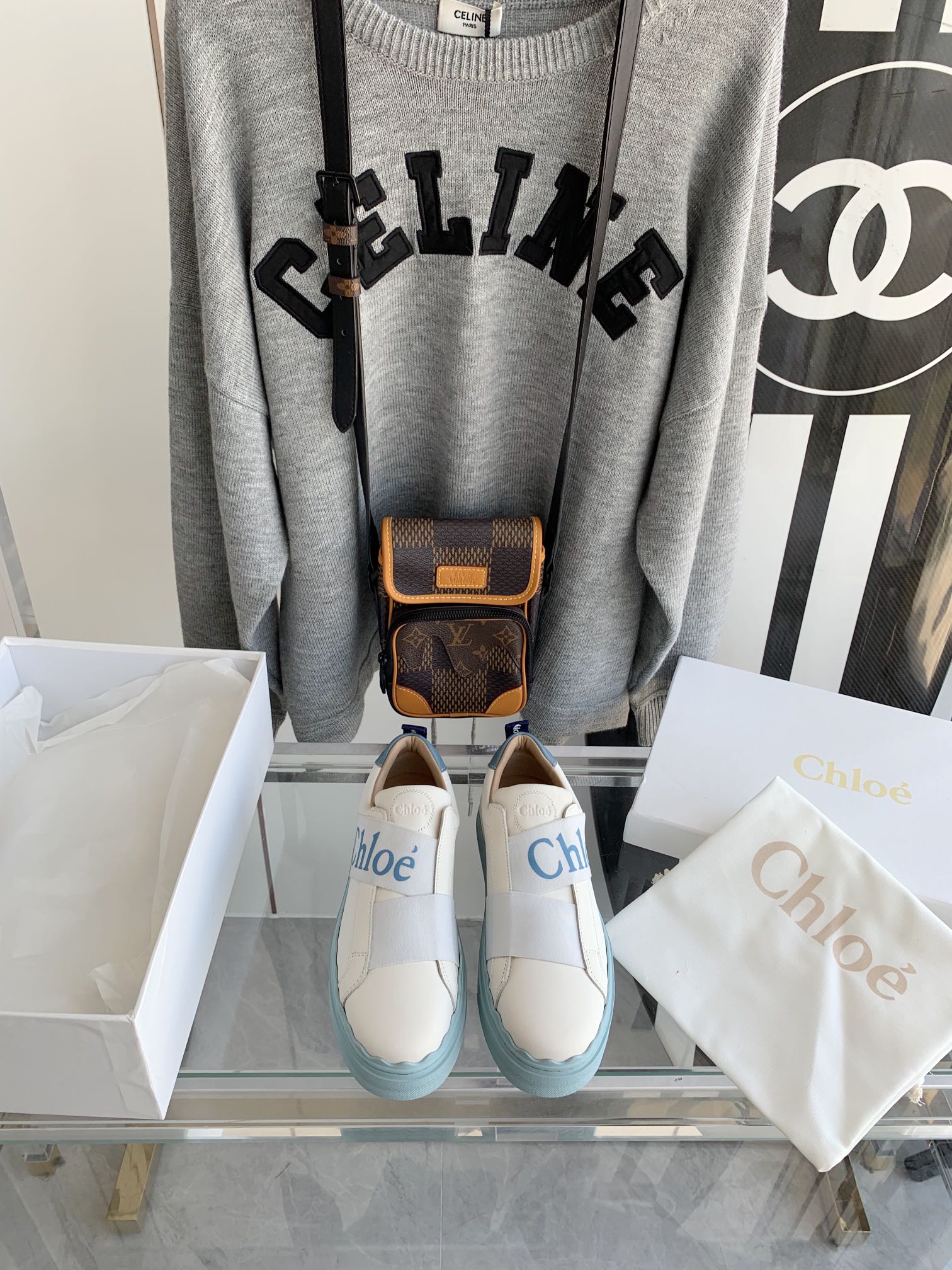 Хлоя - Белые кроссовки - Повседневная обувь