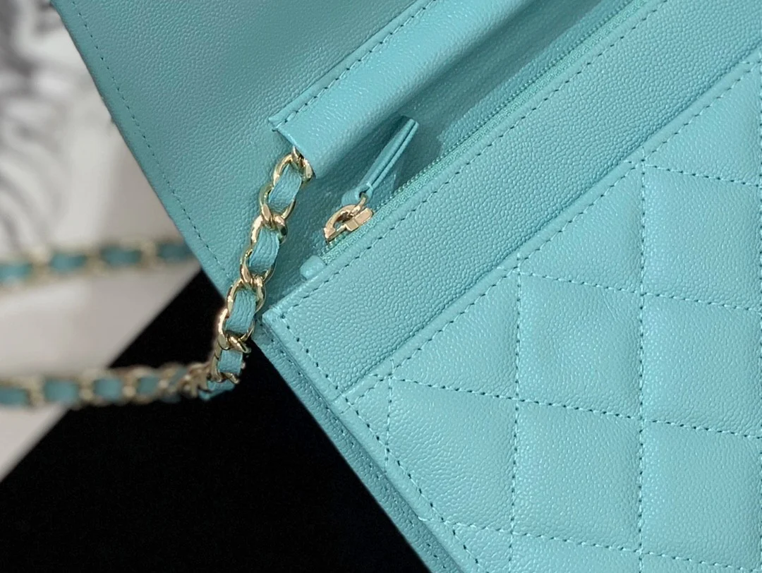 Пряжка Chanel WOC с узором ?Кунжут? из светлого золота - 4 шт.