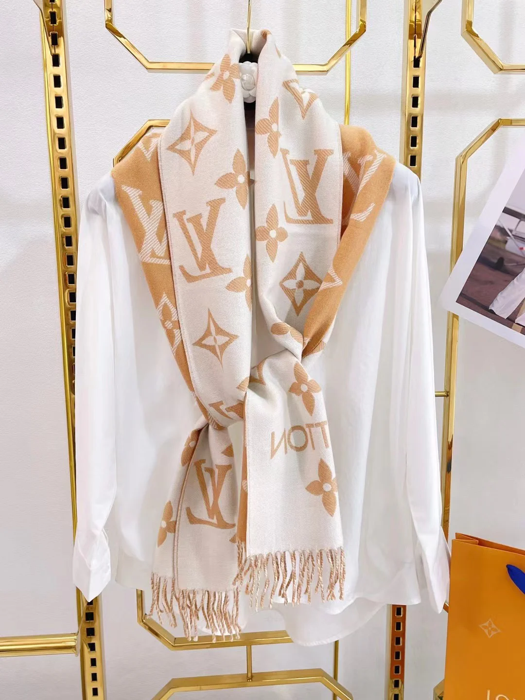 Шарф LV Essential - 186 см - 34 см