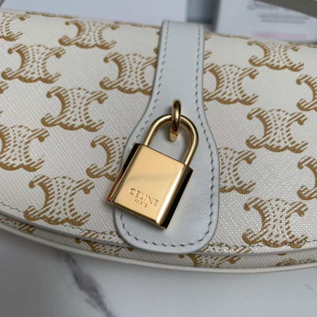 Клатч Celine Tabou - белый