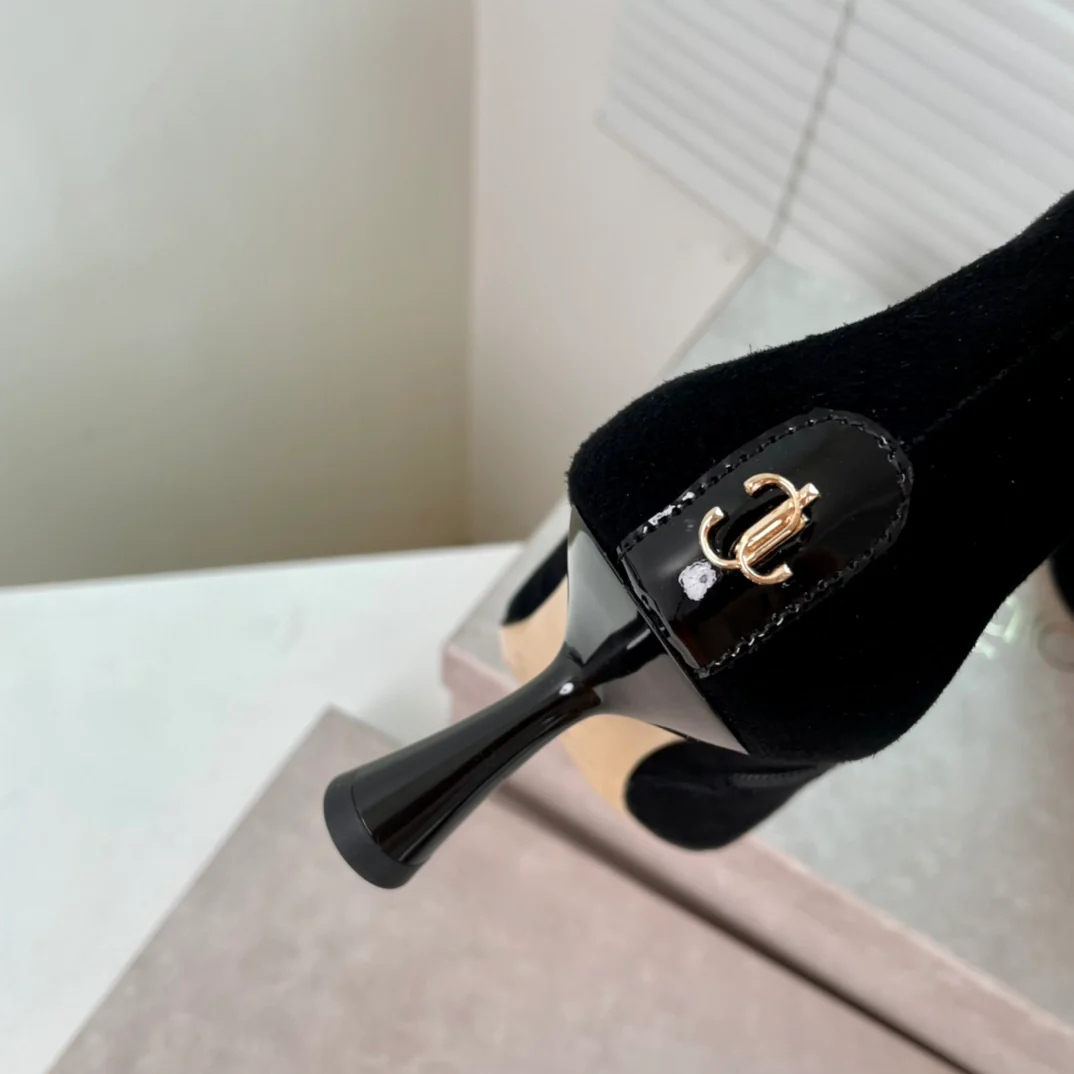 Ботильоны на низком каблуке Jimmy - 4