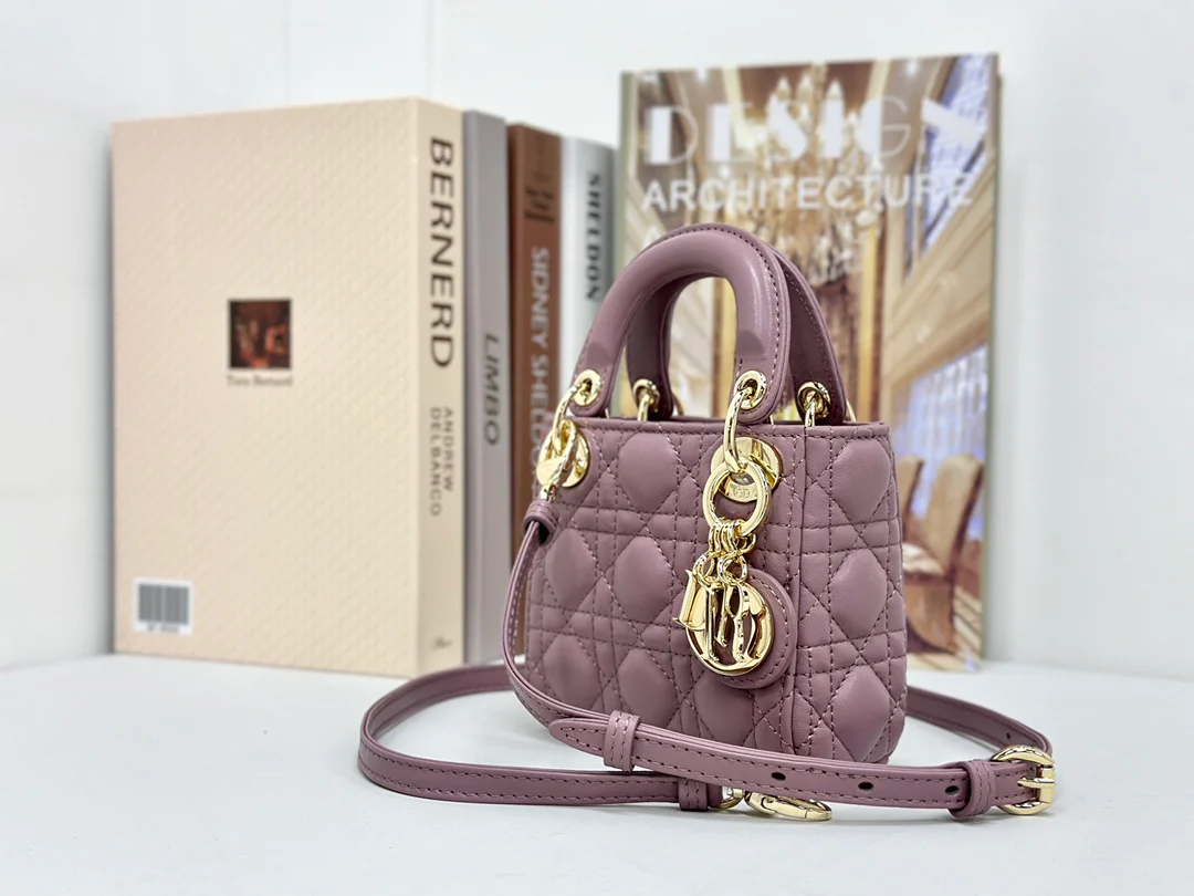 Чехол для ультраминиатюрных наушников Dior-Lday - фиолетовый