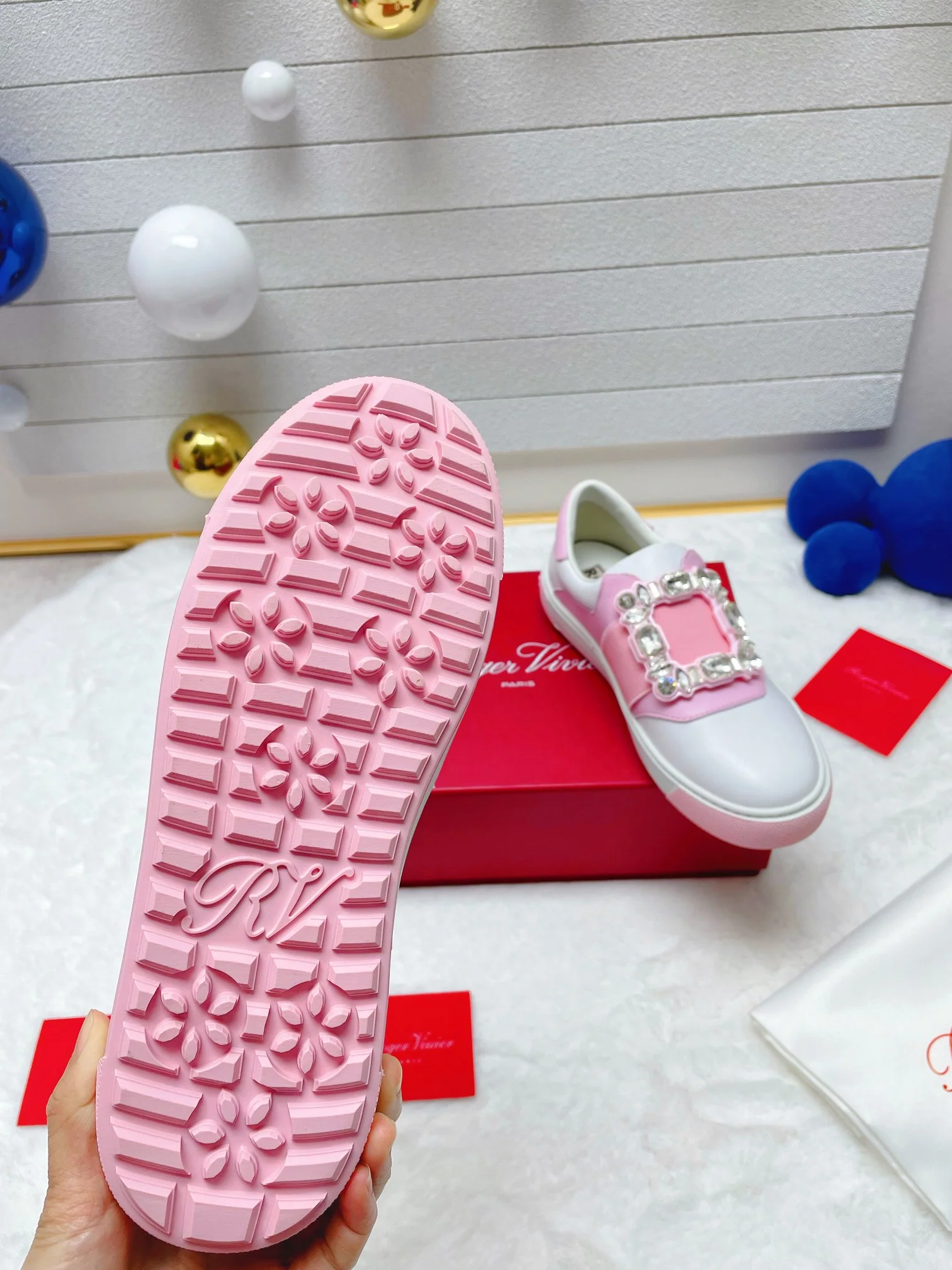 Обувь RV Shoes - Новинка ранней весны 2023 года - Спортивная повседневная обувь - Розовая