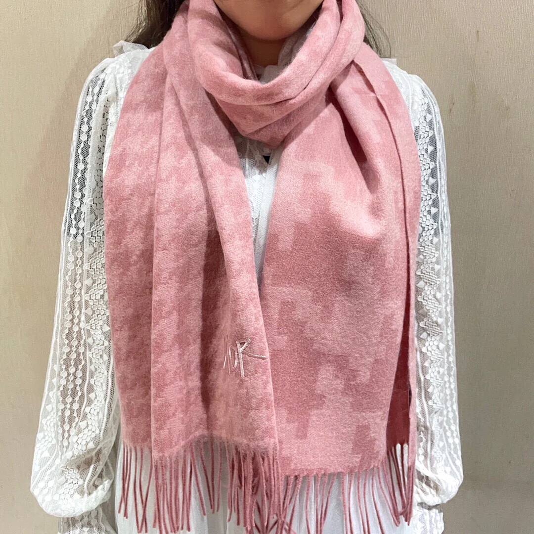 Длинный шарф Dior Gradient из кашемира - 32 см - 200 см - 100% высококачественный кашемир