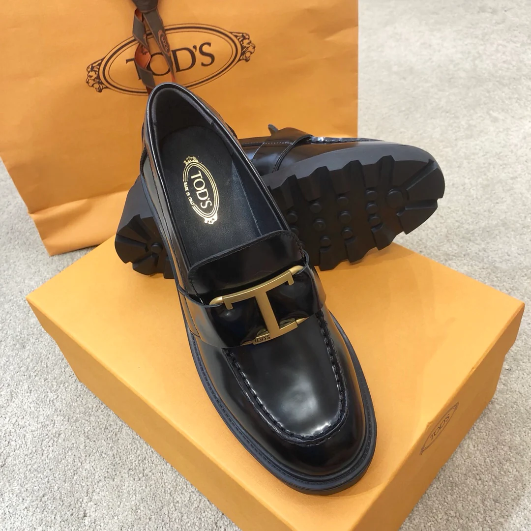Лоферы на платформе Tods - 3