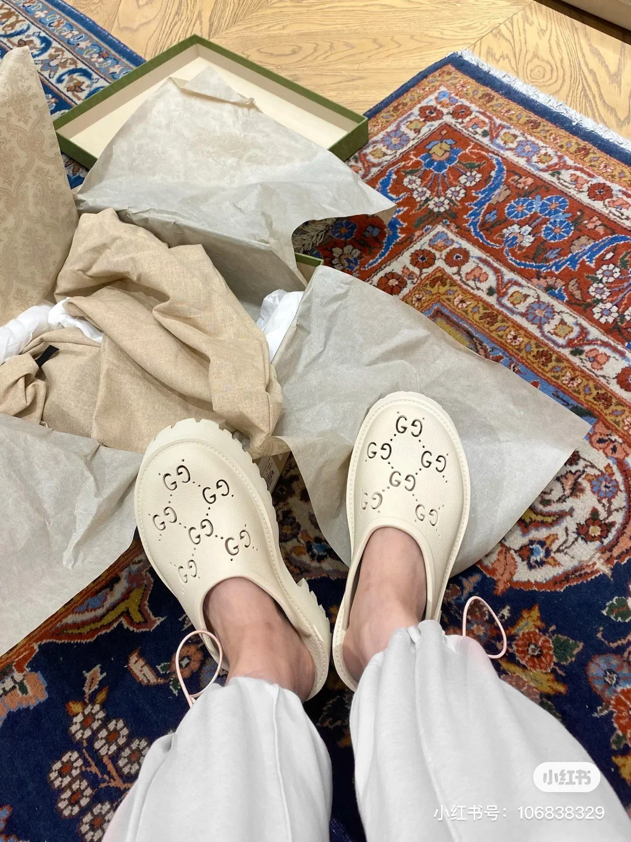 Сандалии на платформе Gucci - 5