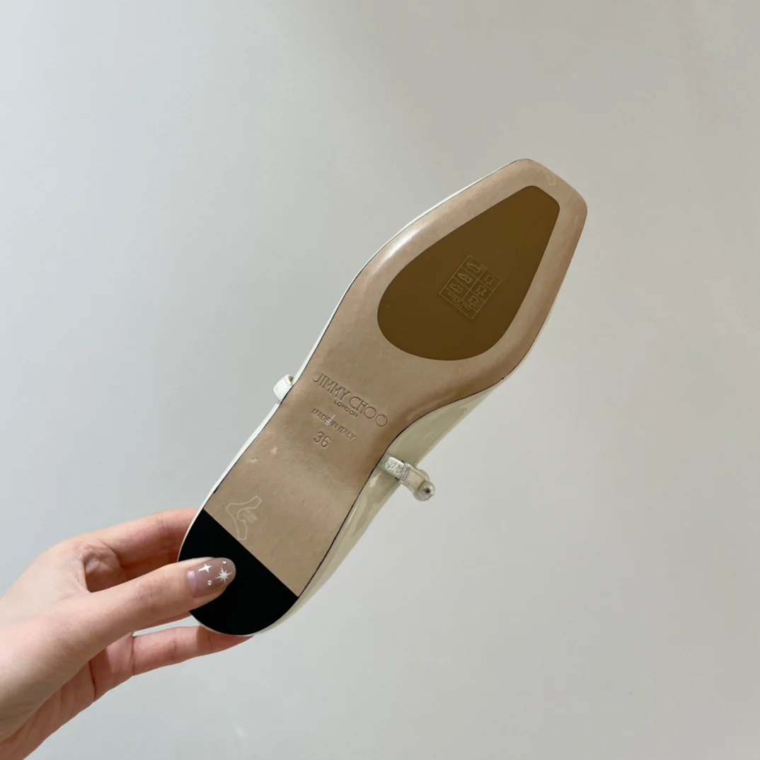 Балетки Jimmy Pearl с квадратным носком