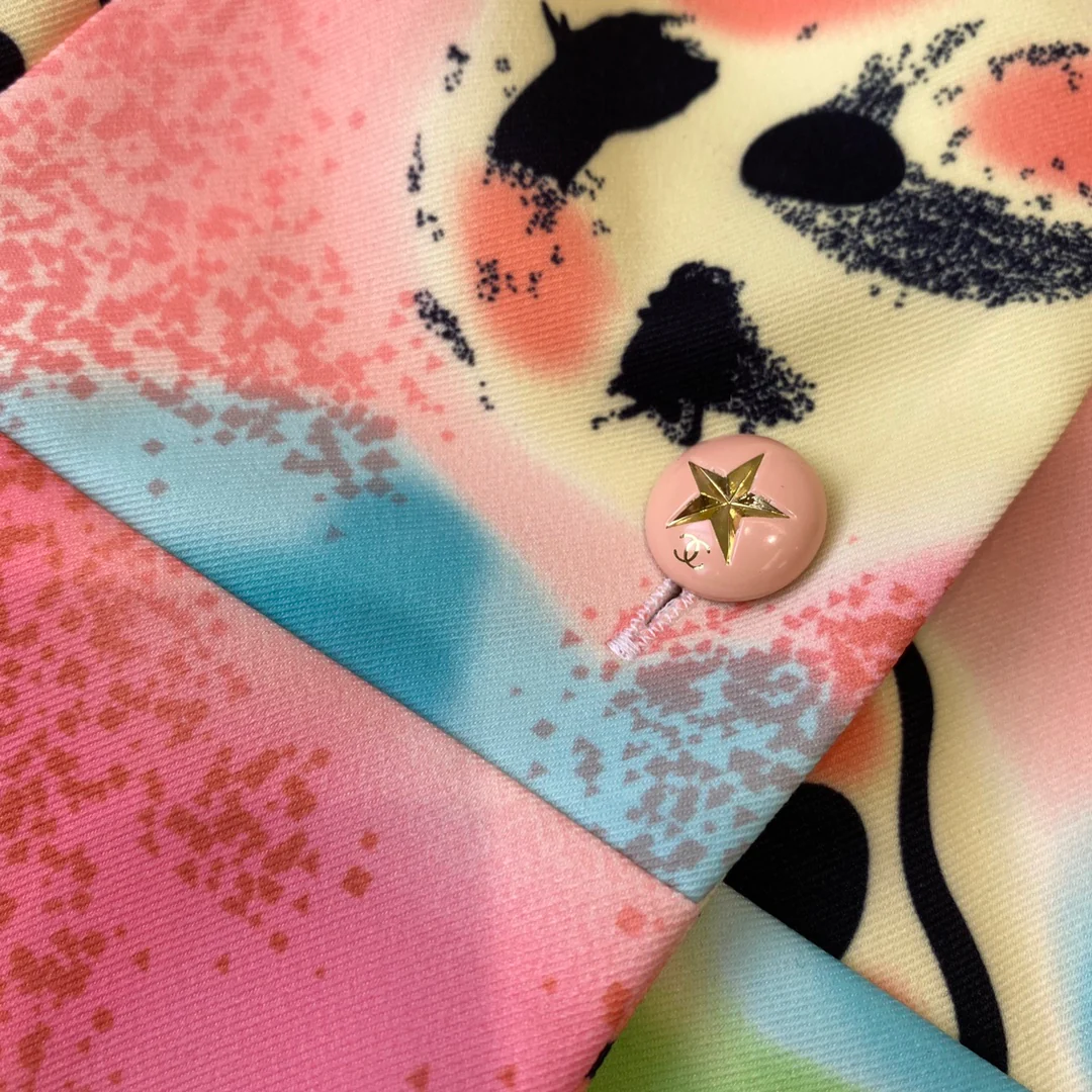 Платье из легкой ткани из винтажной коллекции Chanel