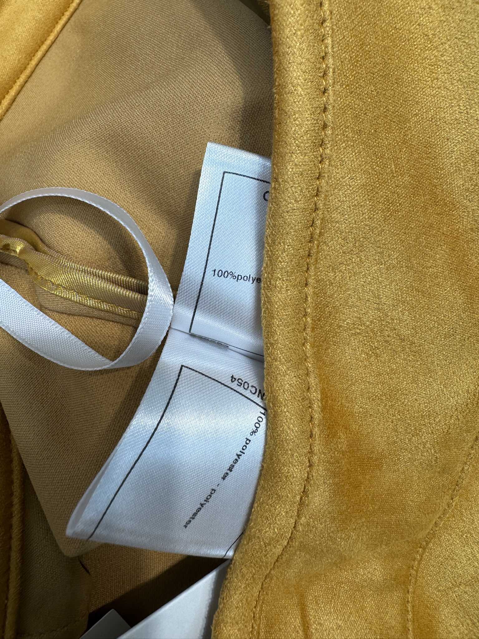 Повседневные брюки прямого кроя Chanel 2403 из экологически чистой искусственной замши