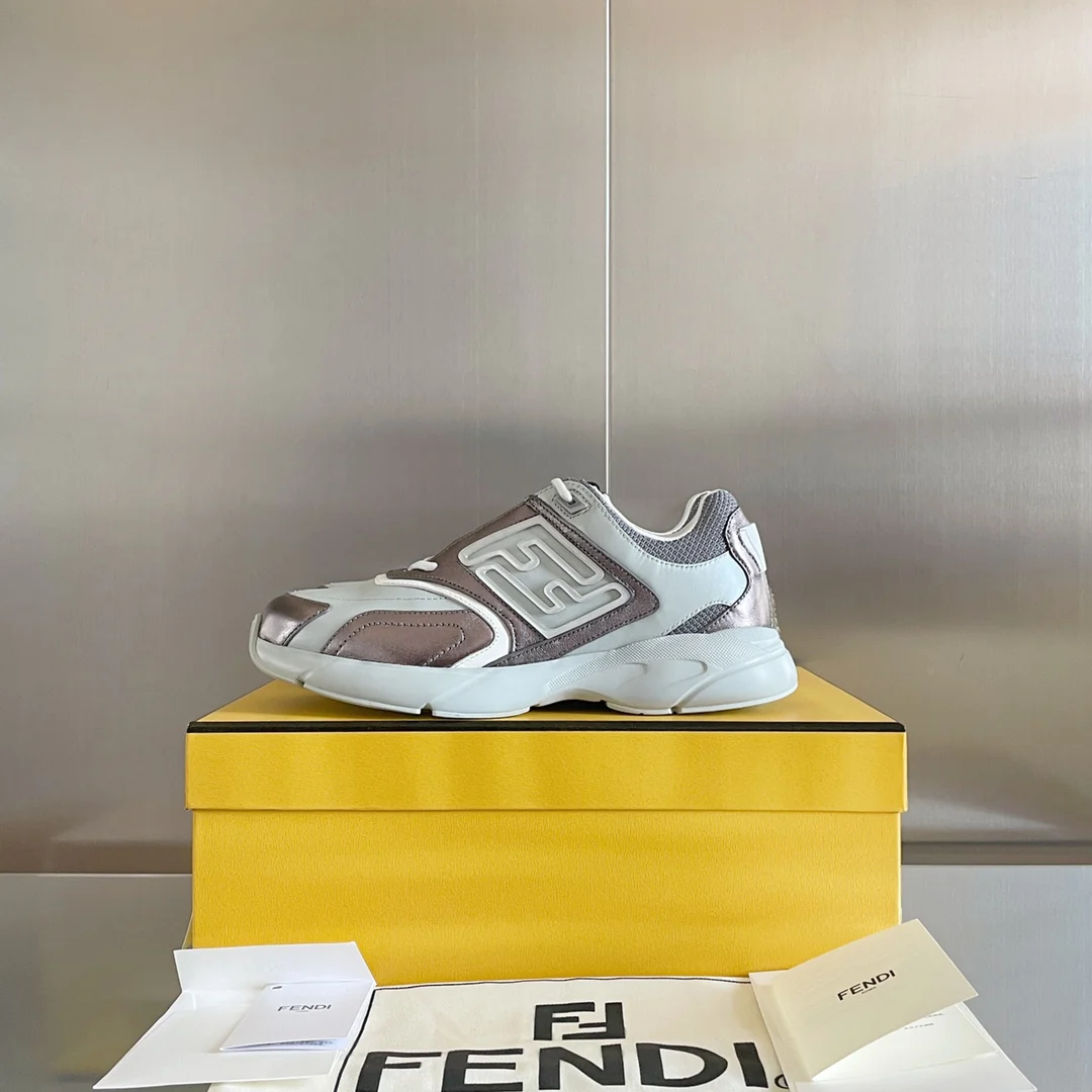 Кроссовки Fendi - Парные - Серые