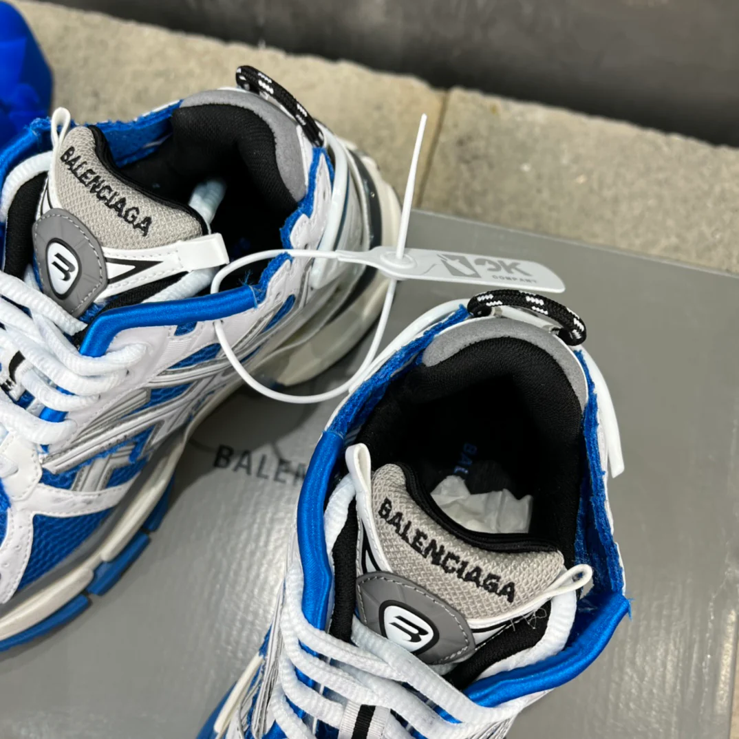 Кроссовки Balenciaga Runner - унисекс - синие