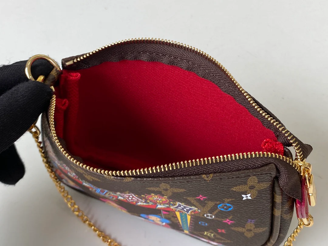 lv-m58009-Star Silkscreen-мини-кошельки-аксессуары