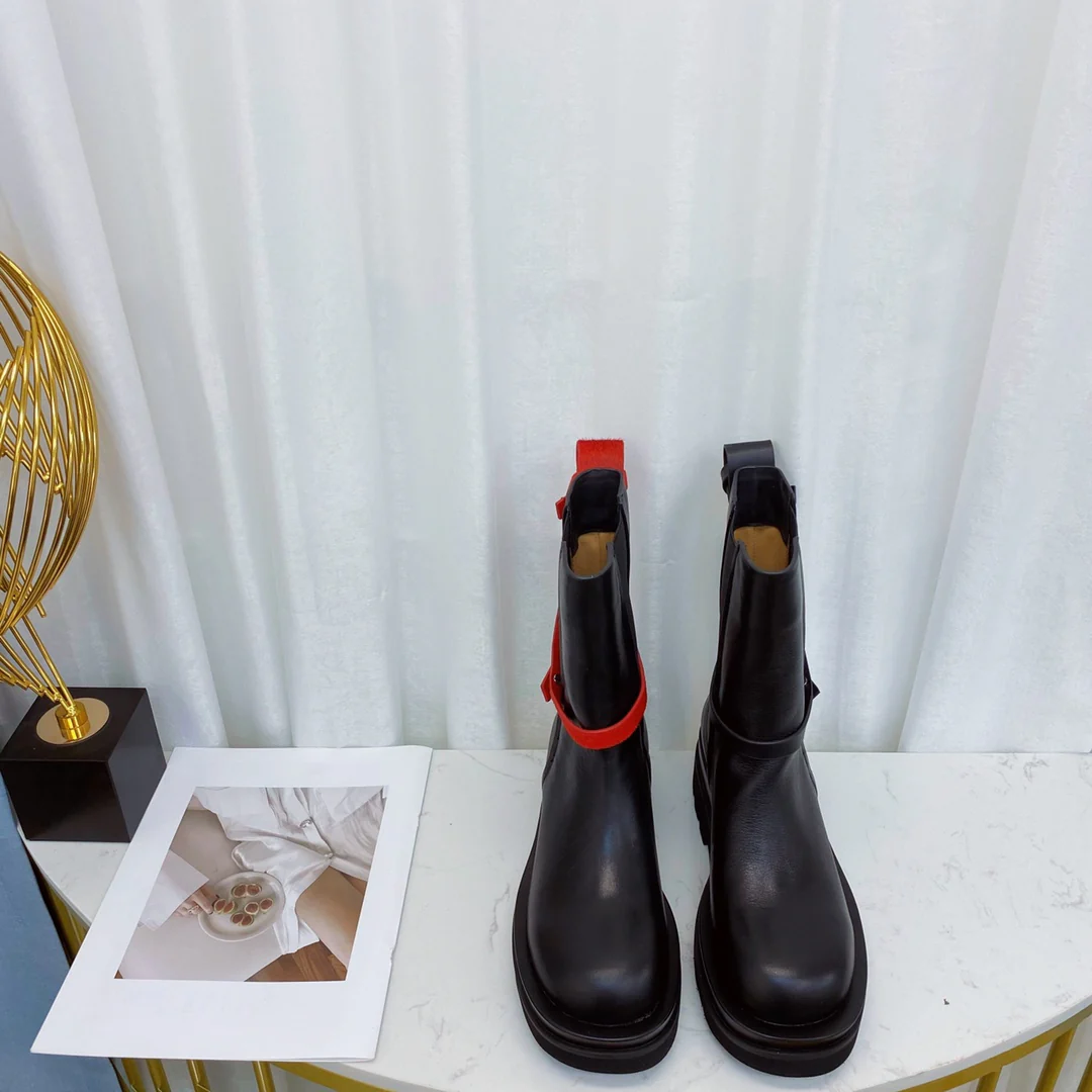 Обувь BV - BV - Уличный стиль, круглый носок - Ботинки Мартин