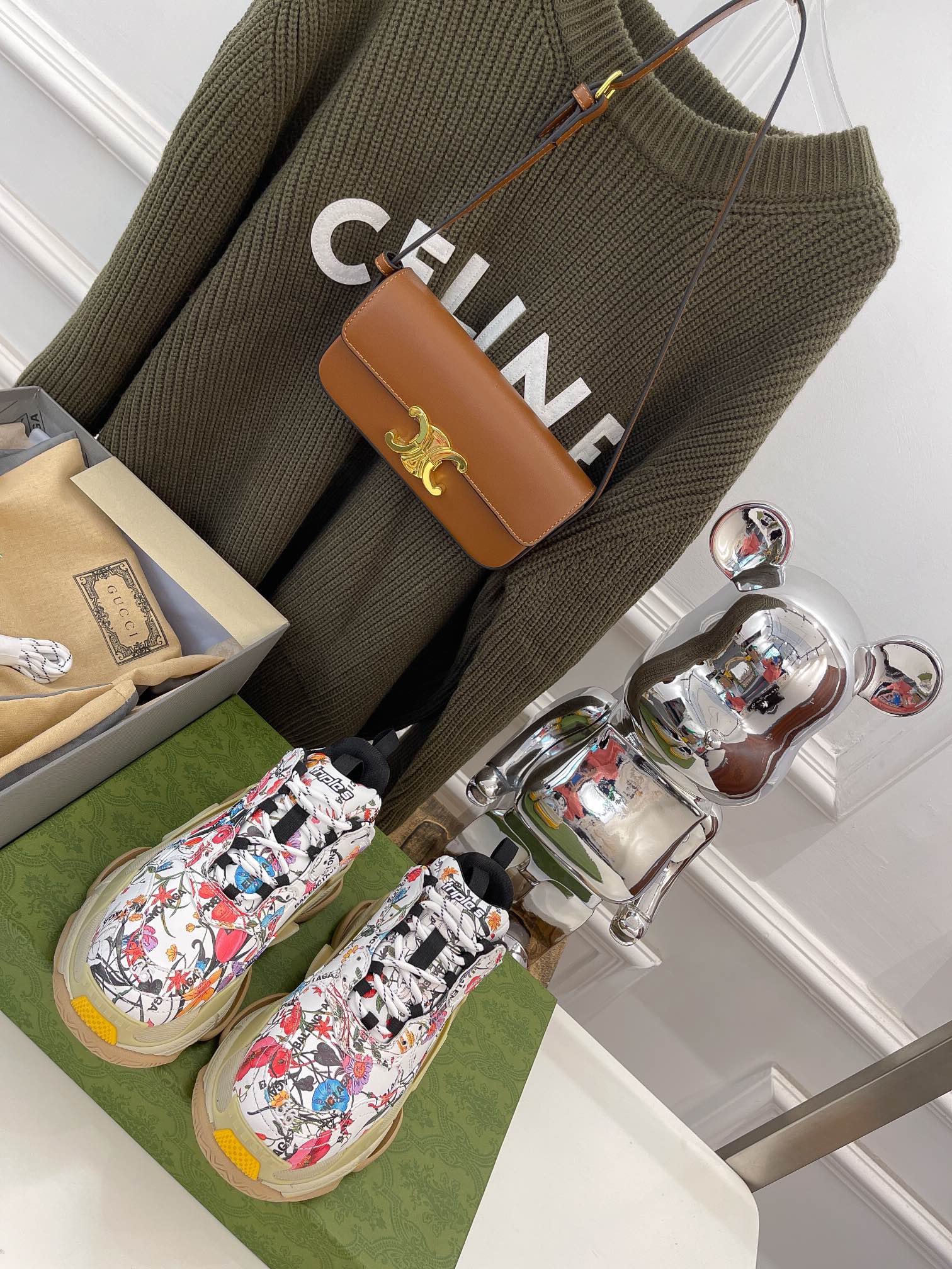 Gucci - Массивные туфли - 27